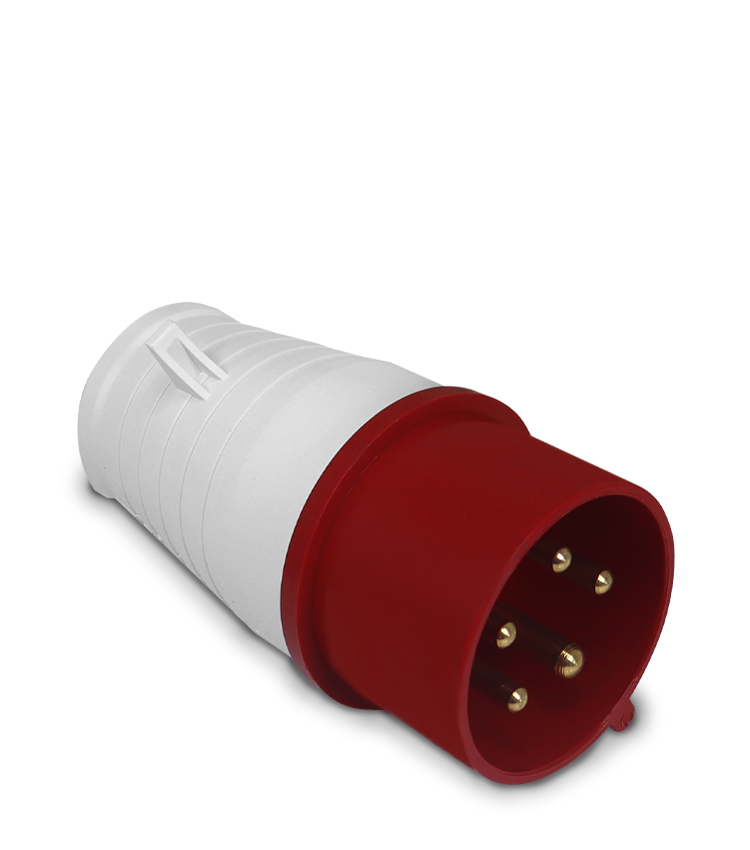 plug industrial 16a 3p+t 380vca 6h lojatesla