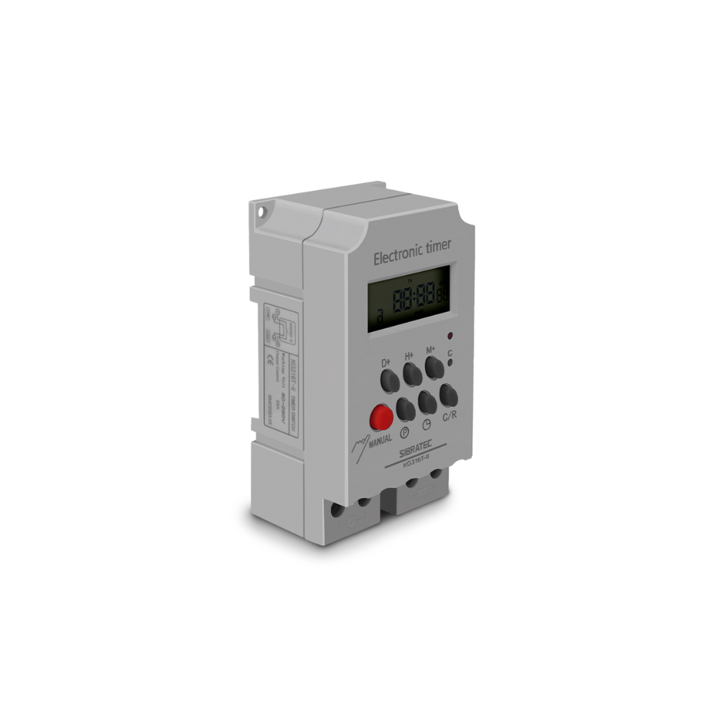 TIMER PROGRAMADOR HORARIO 10 PROG KG316T - SIBRATEC