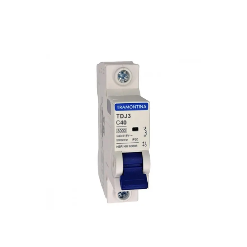 Disjuntor Unipolar 40A Curva C 3k - Tramontina